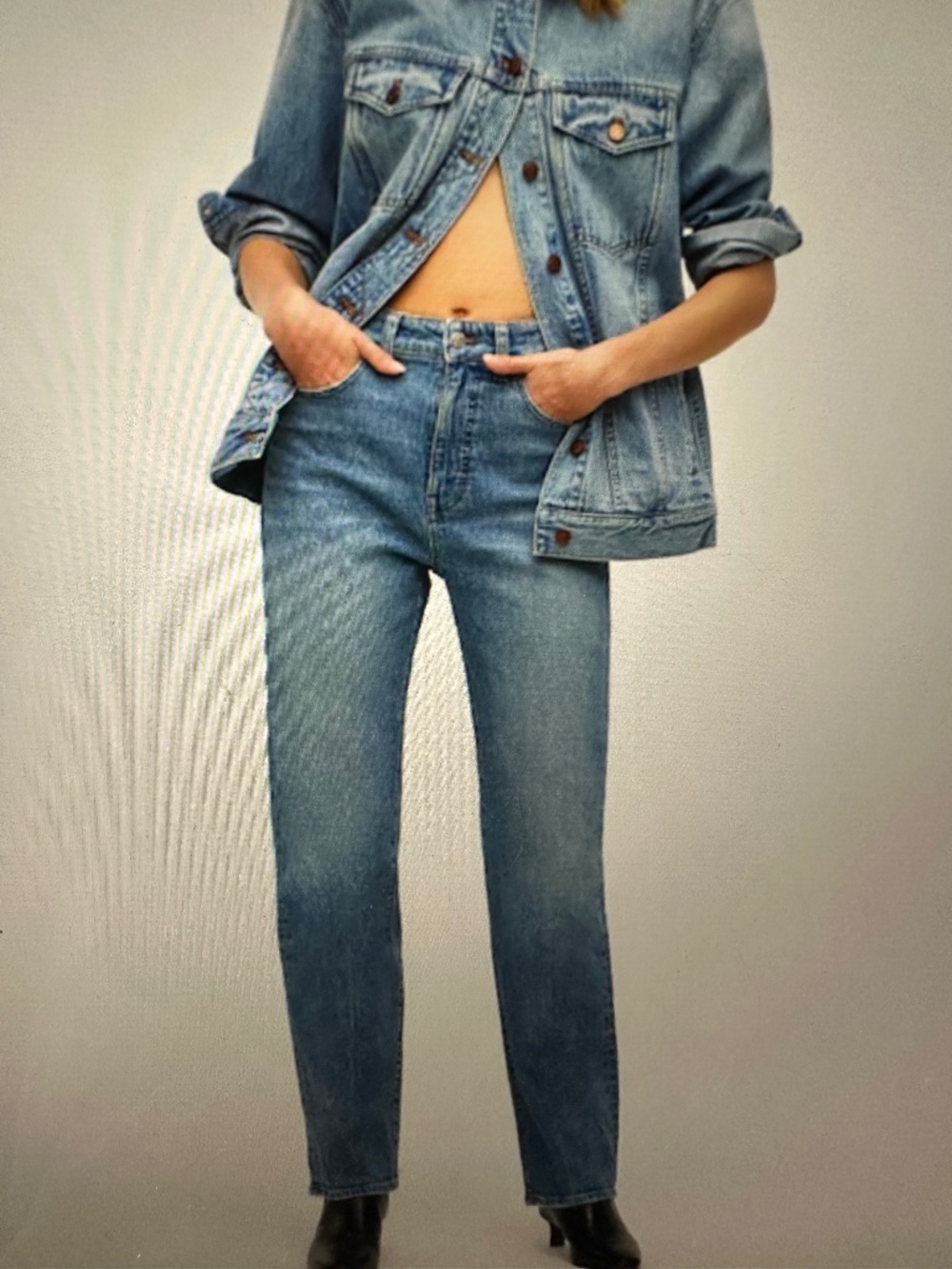 Madewell The 90’s straight Jean